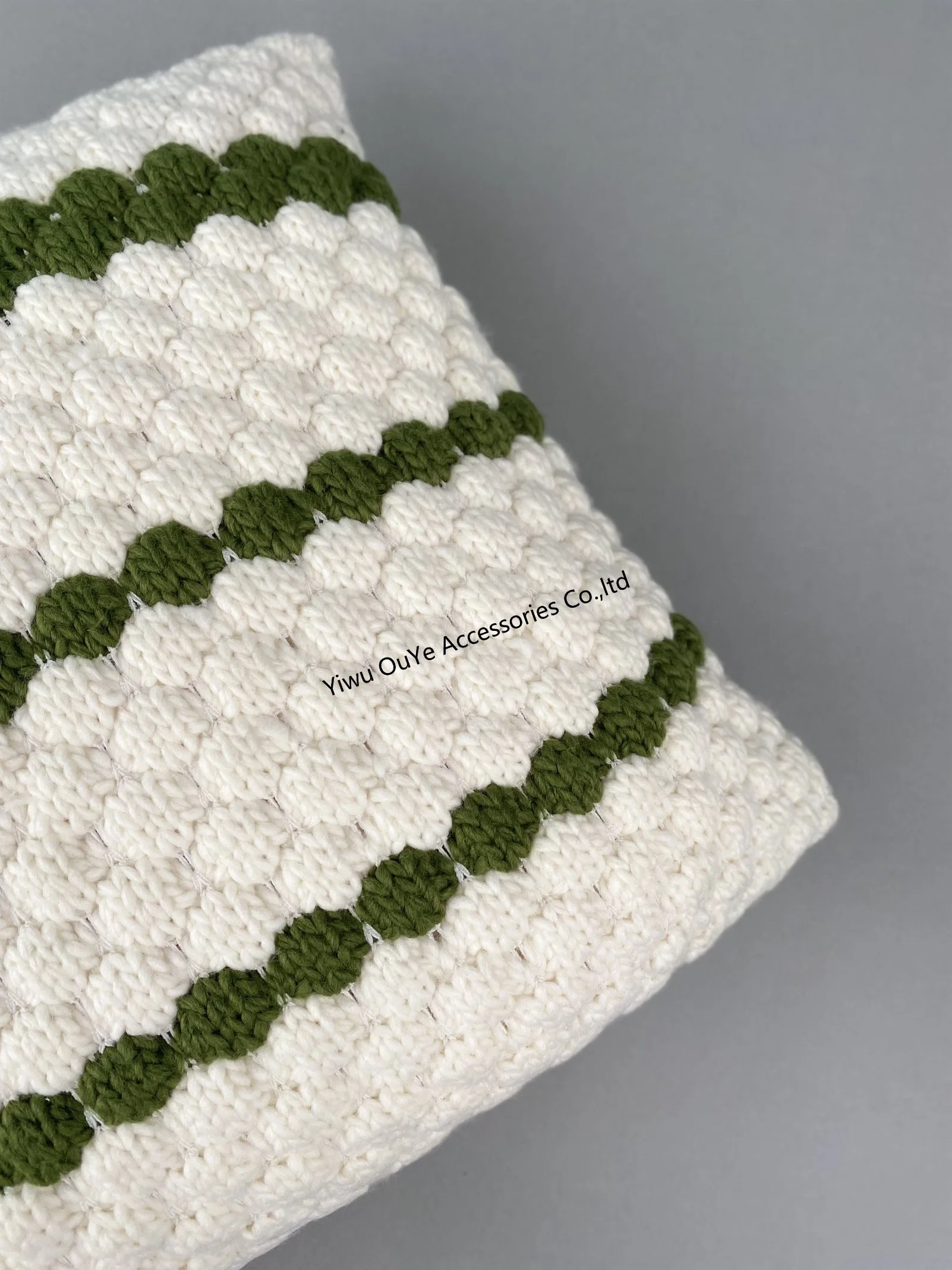 High quality/High cost performance  Constrast Knitted Home Sofa Backrest Decorative Pillows Cushions