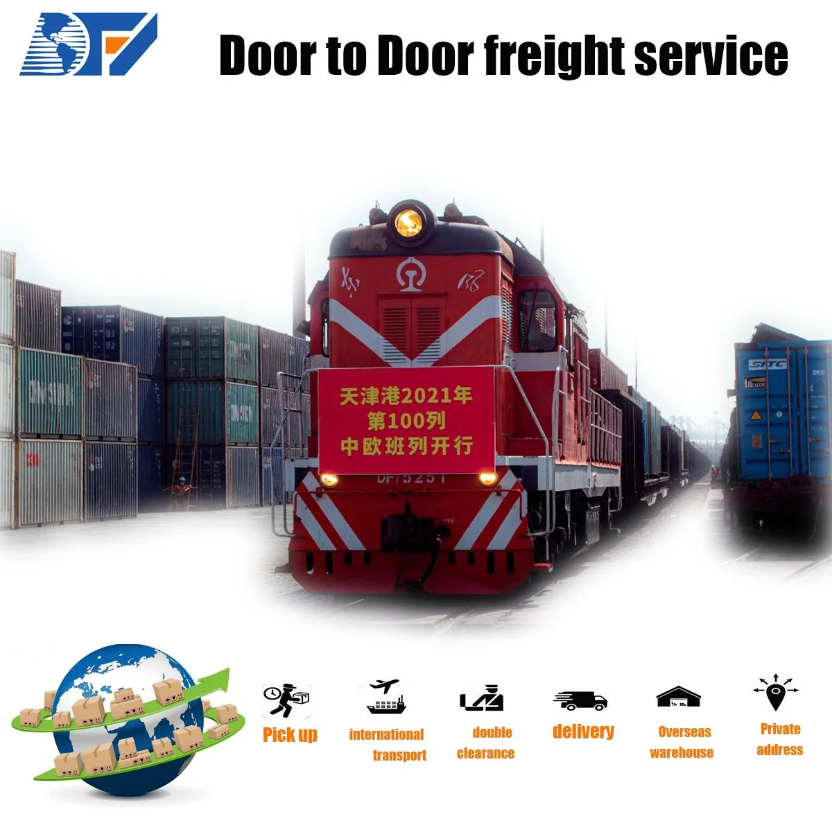 Shipping Freight From China to Nepal and Door to Door Freight by Train From China to Europe