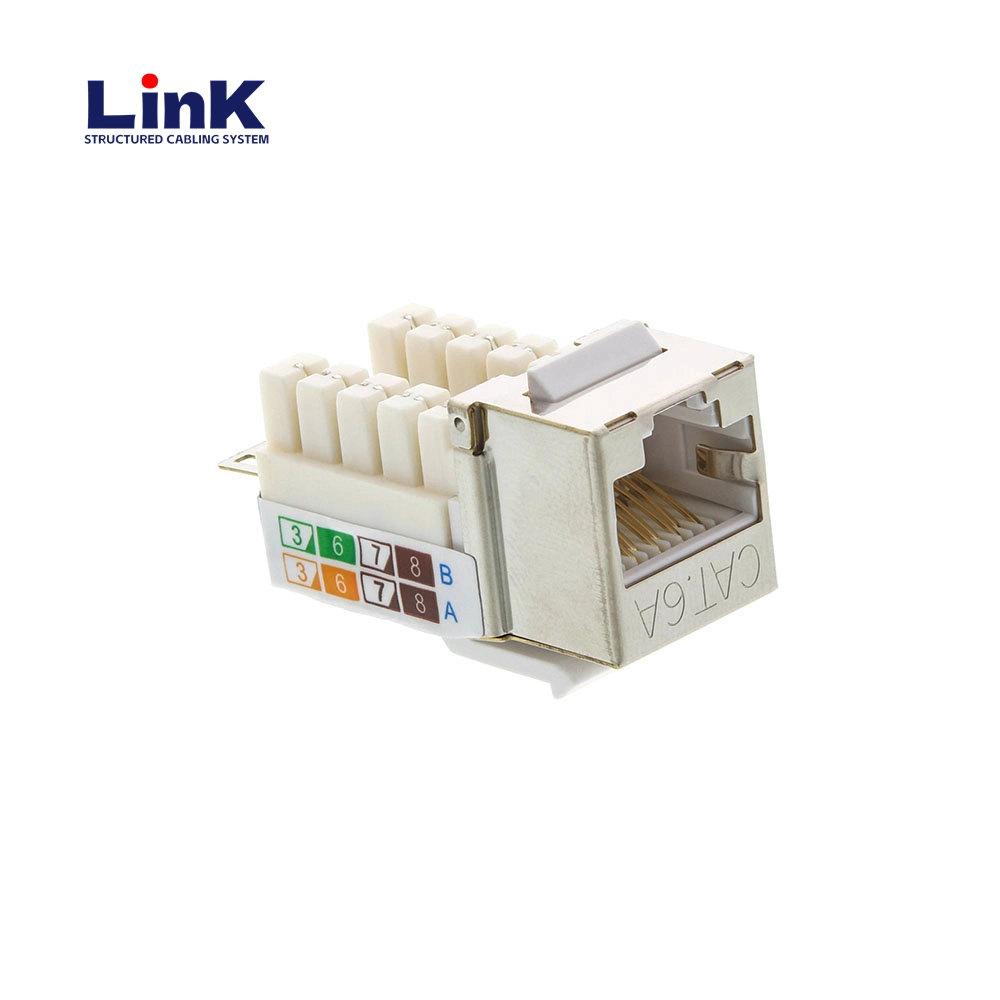 Cat5e CAT6A blindaje RJ45 CAT6 Keystone RJ45 Keystone Jack 8p8c Red Keystone Modular