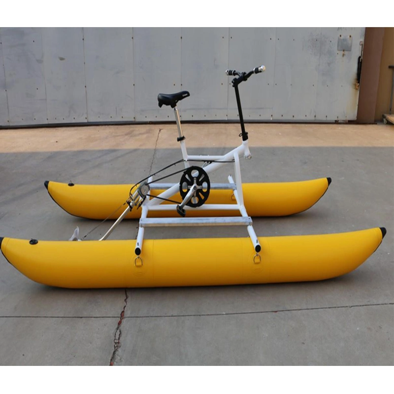 Inflatable Floating Banana Bike Water Bicycle Pedal Bike Sports Equipment for Sale