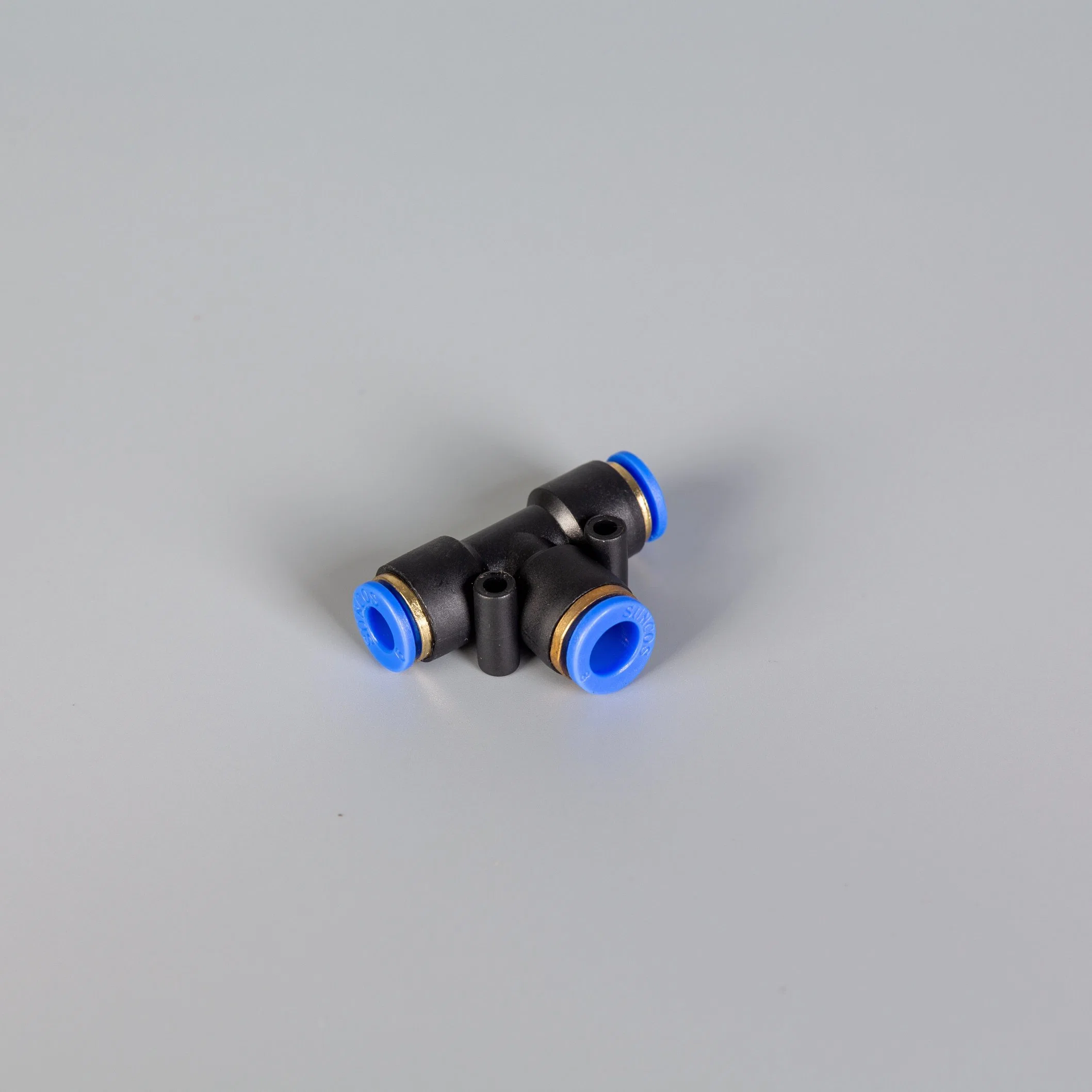 Factory Quick Tube Union Connector One Touch Pneumatic Fittings Plastic Push in Pneumatic Fittings