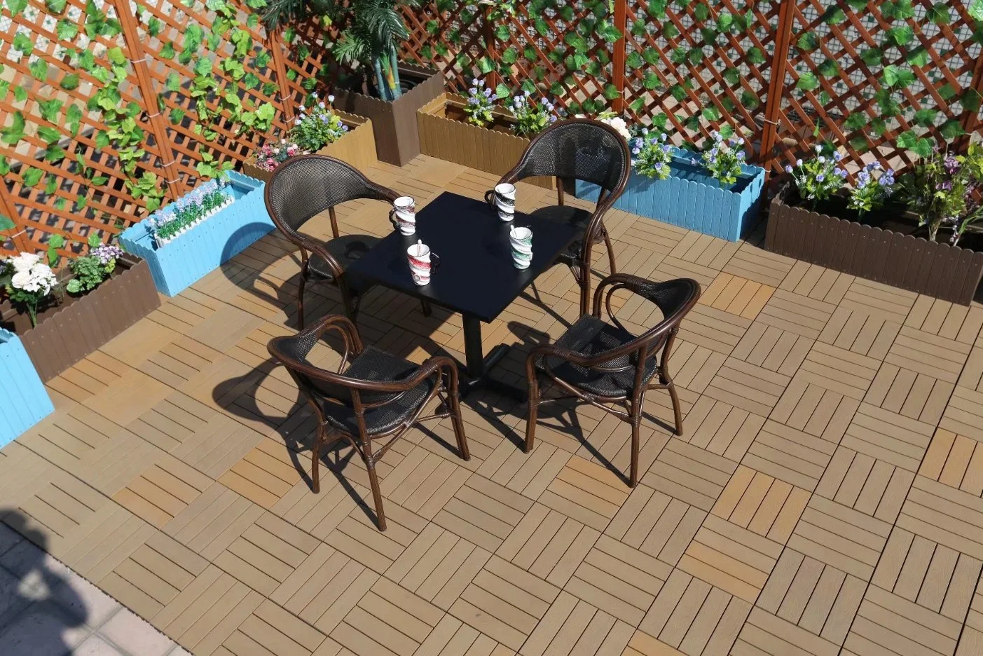 Cany Chair Outdoor Tables and Chairs Outside The Courtyard Balcony Terrace Garden Leisure Tea Table Chair Furniture