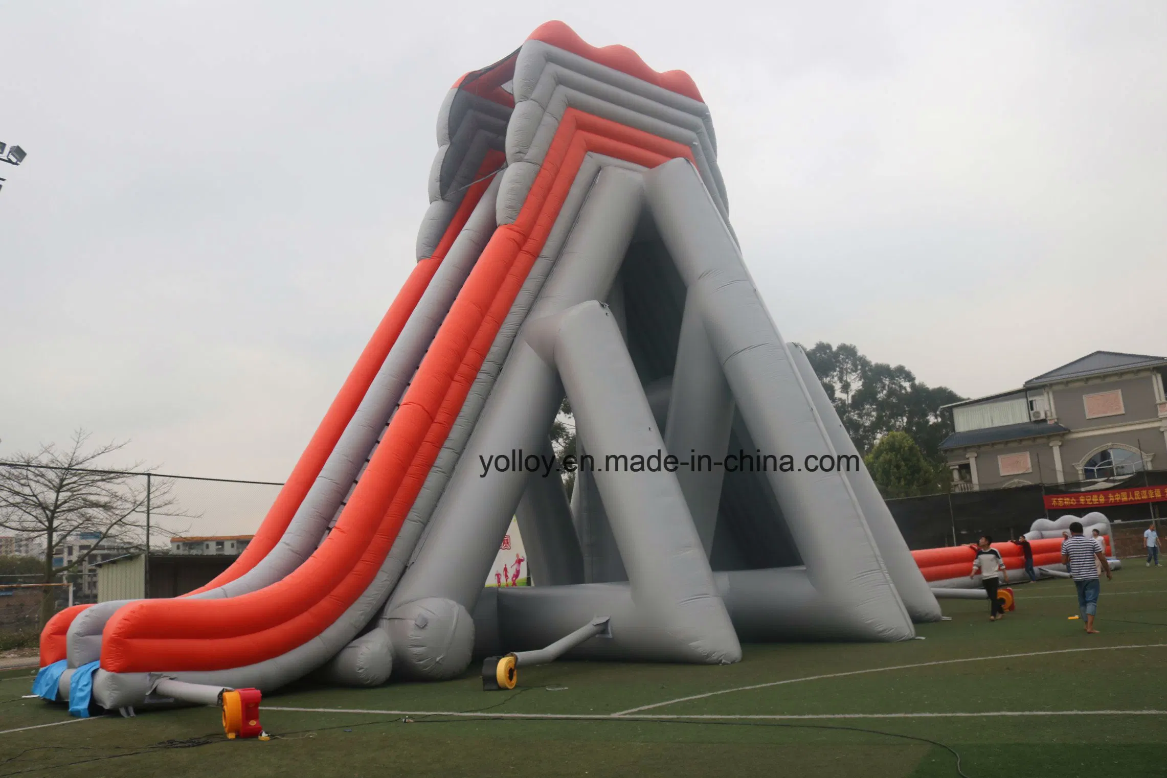 Largest Beach Slide Jumbo Inflatable Hippo Water Slide