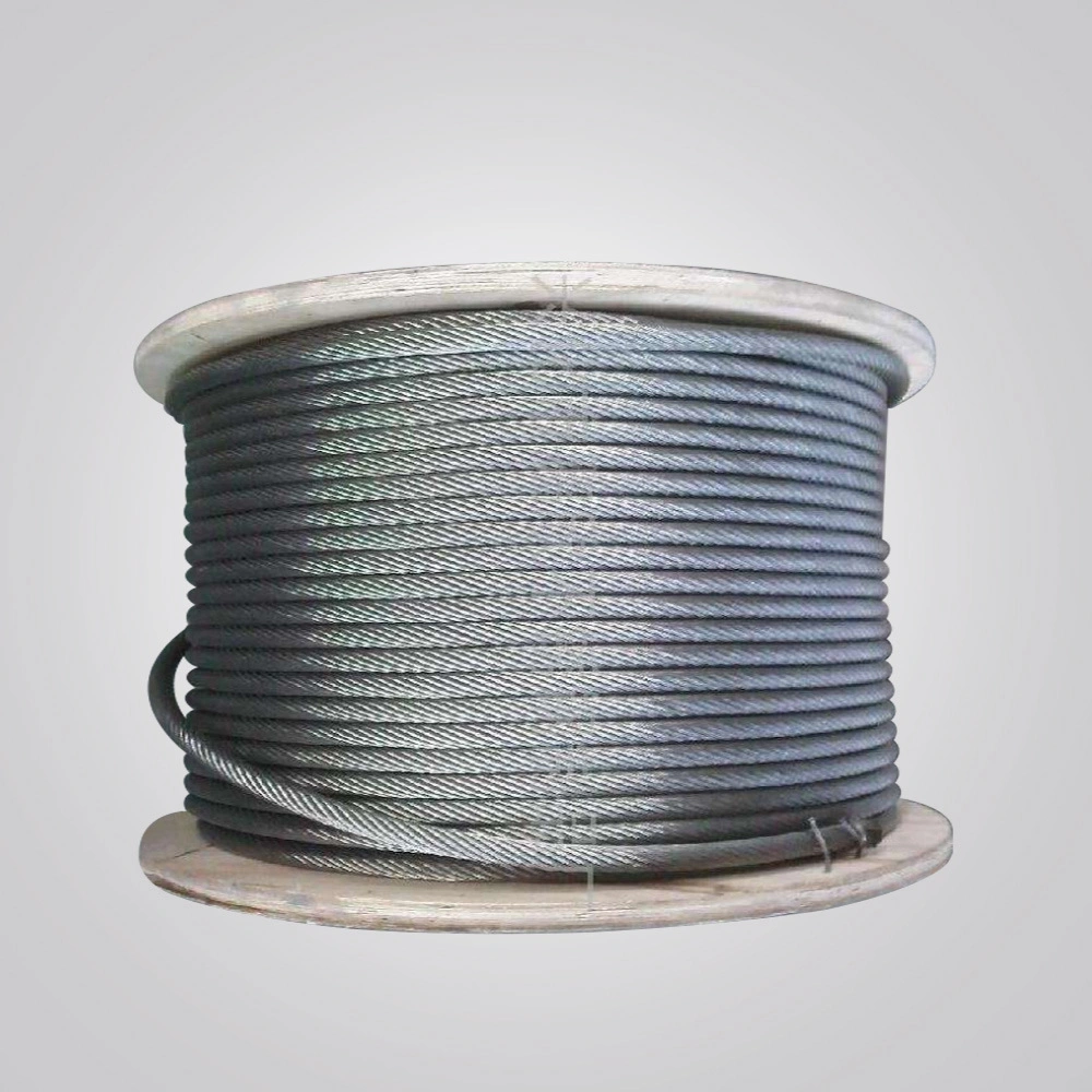 Factory Price 6X37+FC Galvanized Steel Cable 16mm for Sale