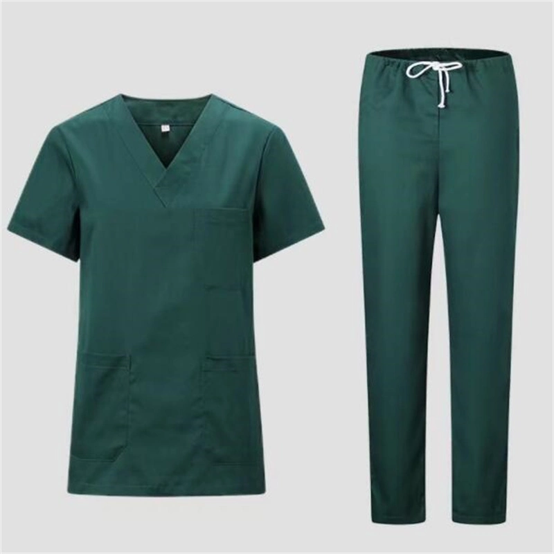 Esfrega personalizada conjuntos uniformes Equipamento médico uniforme de Enfermagem