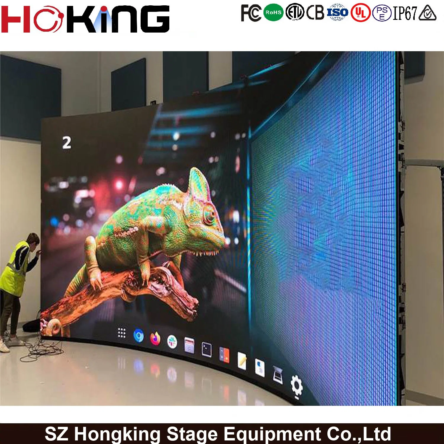 High Resolution P4 SMD Indoor LED Screen Module Display Sign
