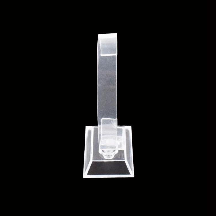 Factory Wholesale/Supplier Clear Acrylic Watch Display with C Ring Precious Wrist Watches Display