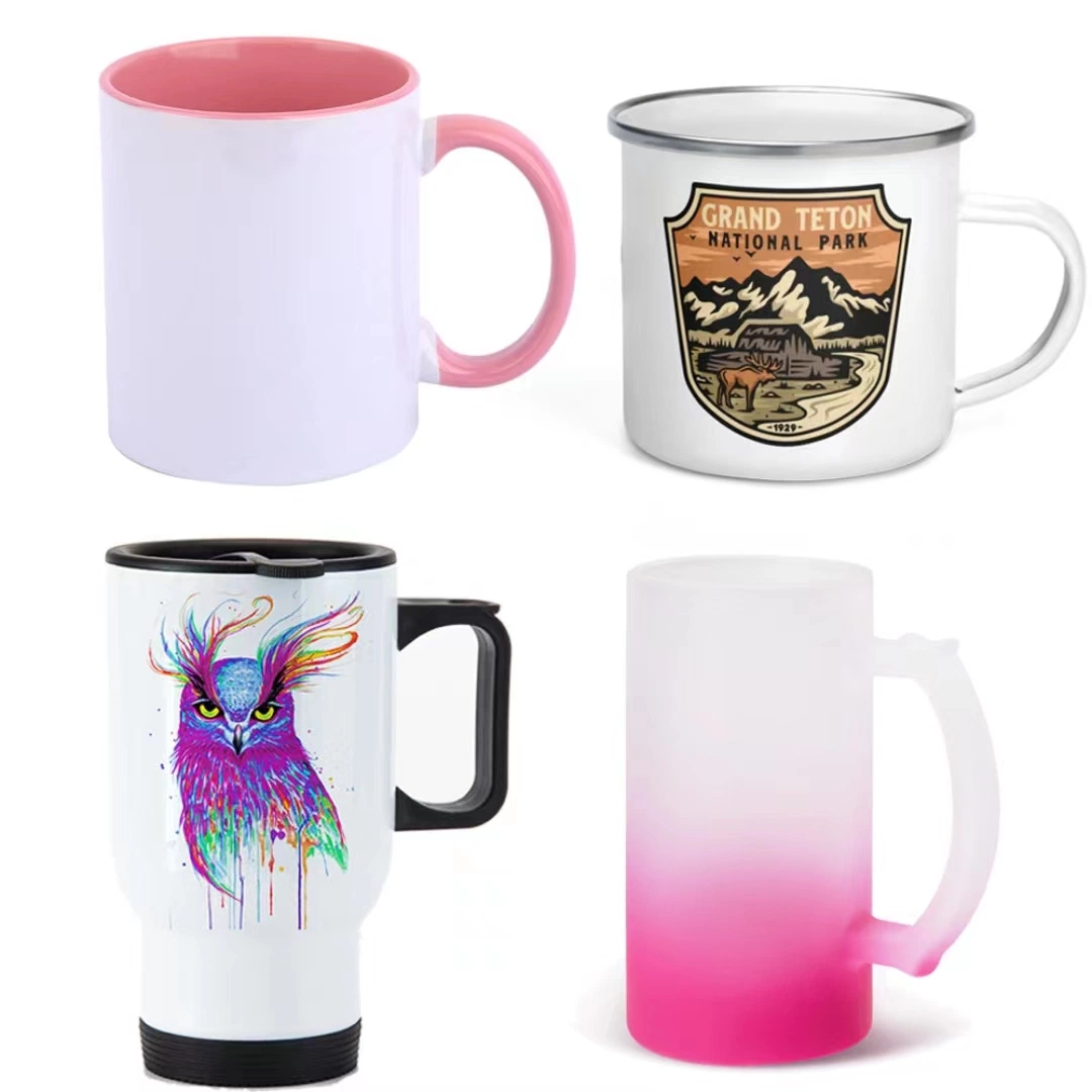 Sublimation Mug Cat T-Shirtcustomization Logo Sublimation Ceramic