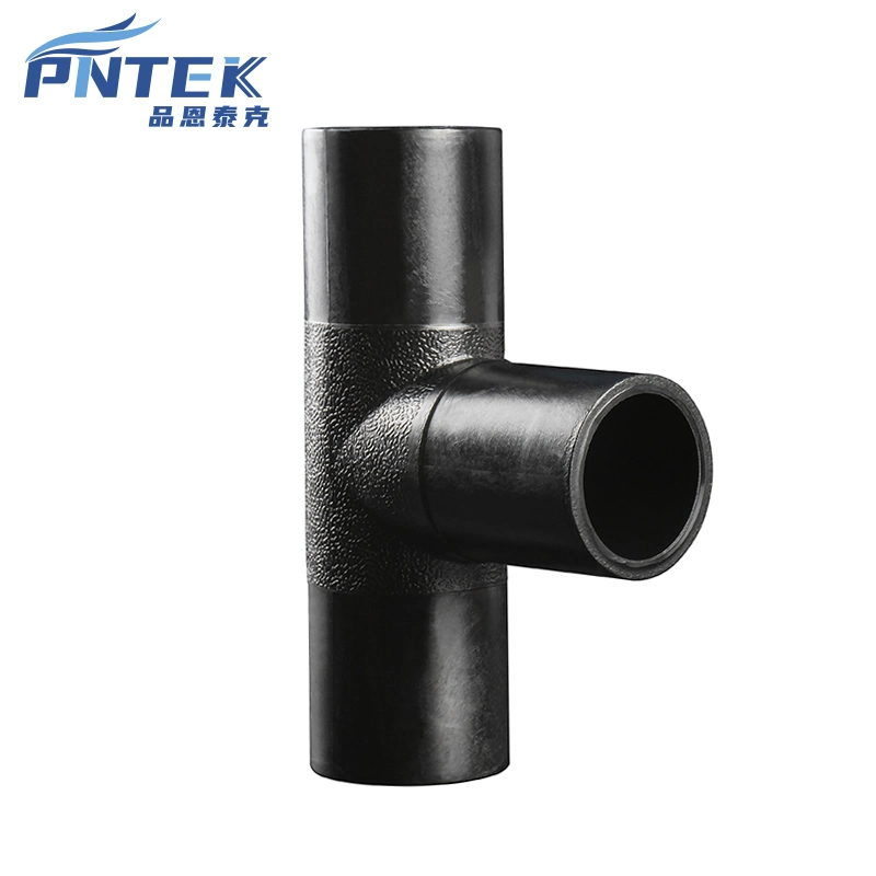 Pntek HDPE Butt Fusion Fittings PE Ef Plastic Welded Pressure Pipe Fitting