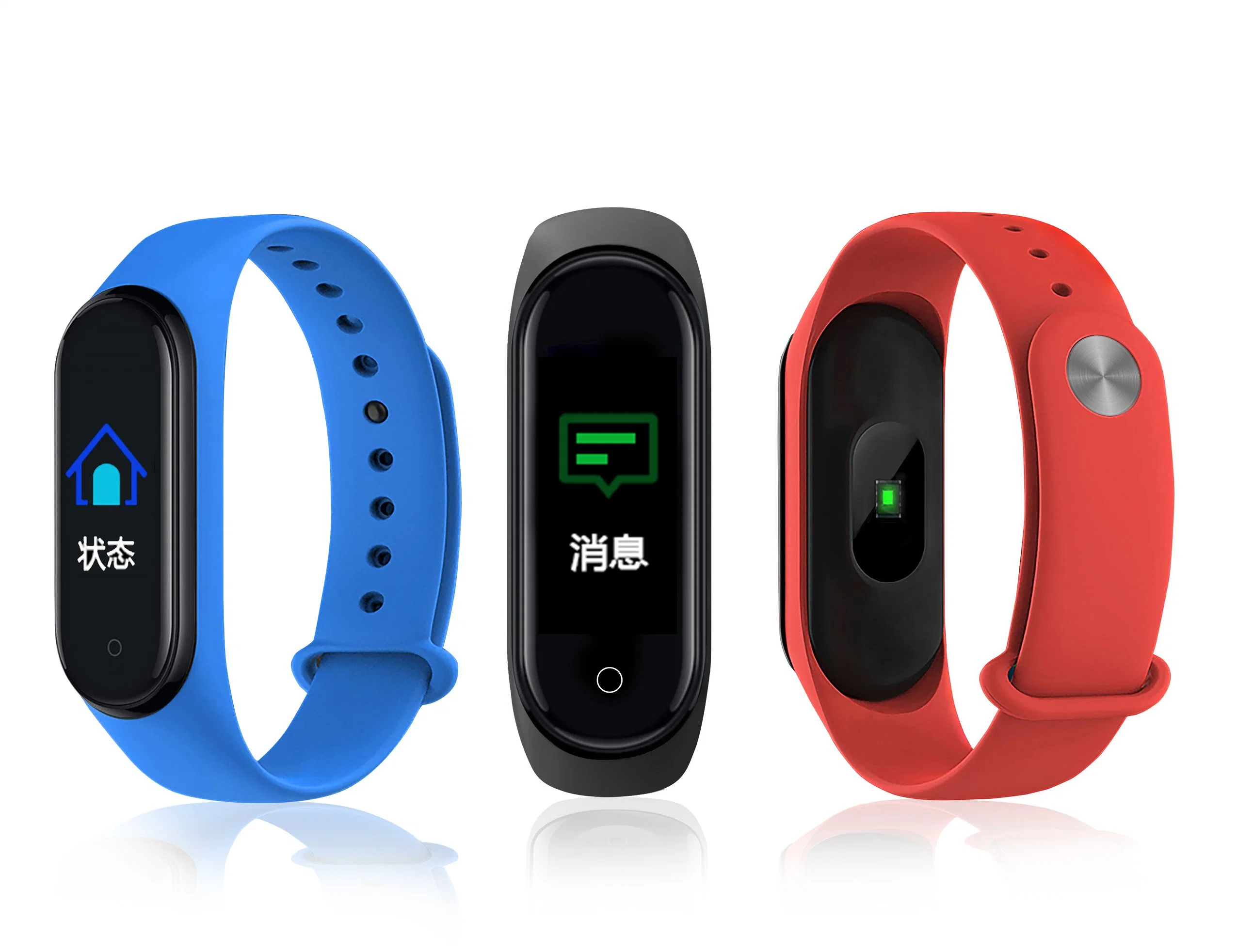 Body Temperature Smart Band Bracelet Heart Rate Blood Pressure Sleep Waterproof Sports Health Smart Watch for Adult Students Elder