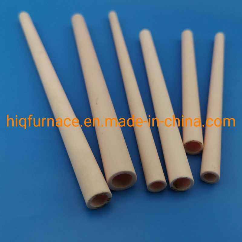 Industry Refractory Used High Temperature 99% Ceramic Corundum Tube, High Pure 95 99 99.7 Al2O3 Alumina Corundum Ceramic Tube