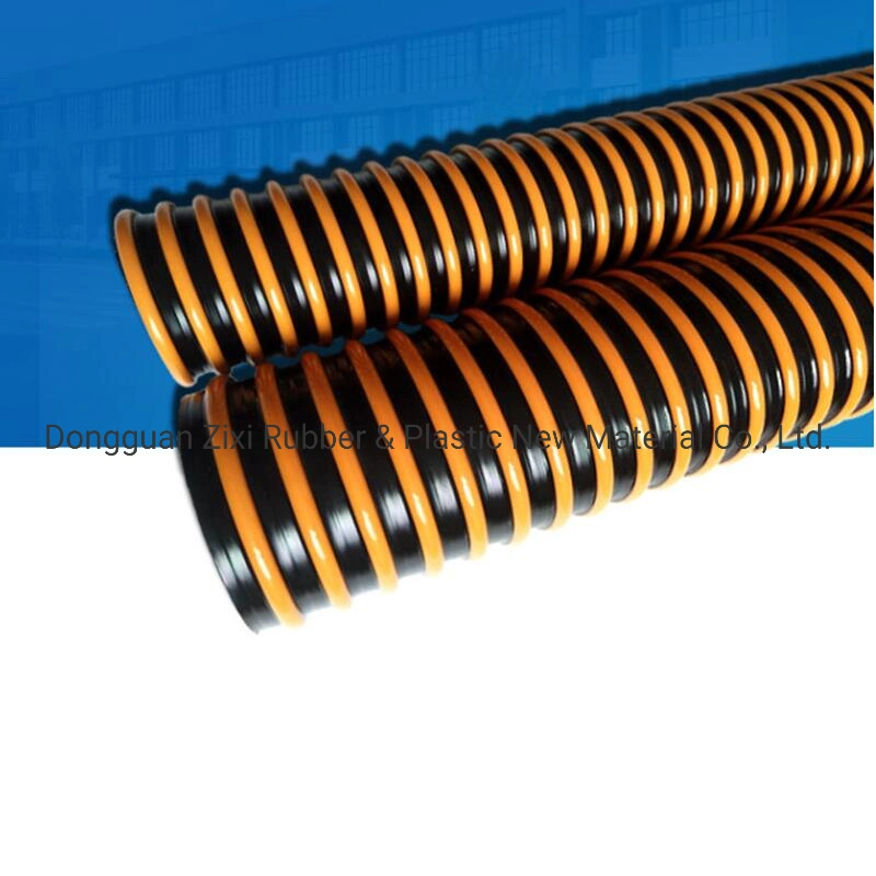 Flexible Plastic Reinforced PVC Suction Hose for Viscous and Grain Sand Suction