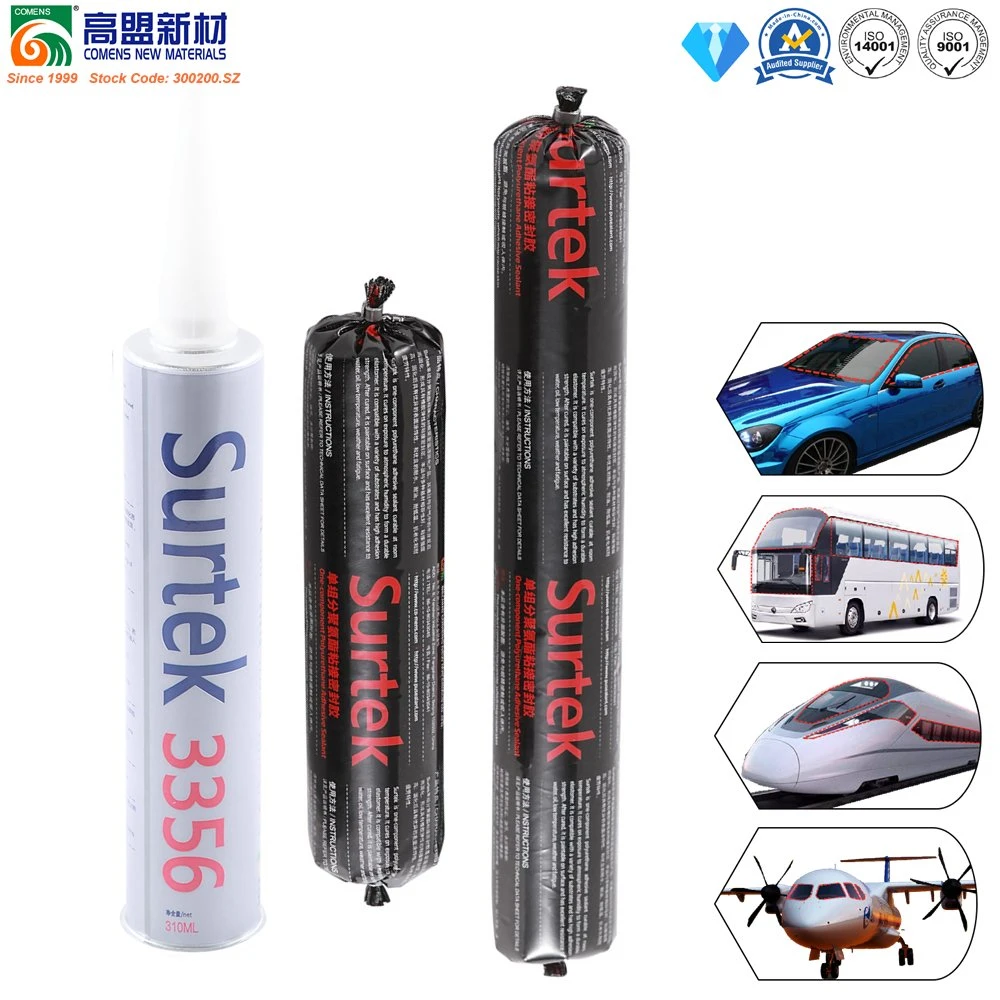 High Viscosity Structural Glue Polyurethane Adhesive PU Sealant for Auto Glass (Surtek 3356)