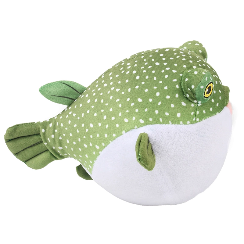 20cm Cute Soft Plush Globefish Toy Cuddly Round Puffer Fish Stuffed Animal