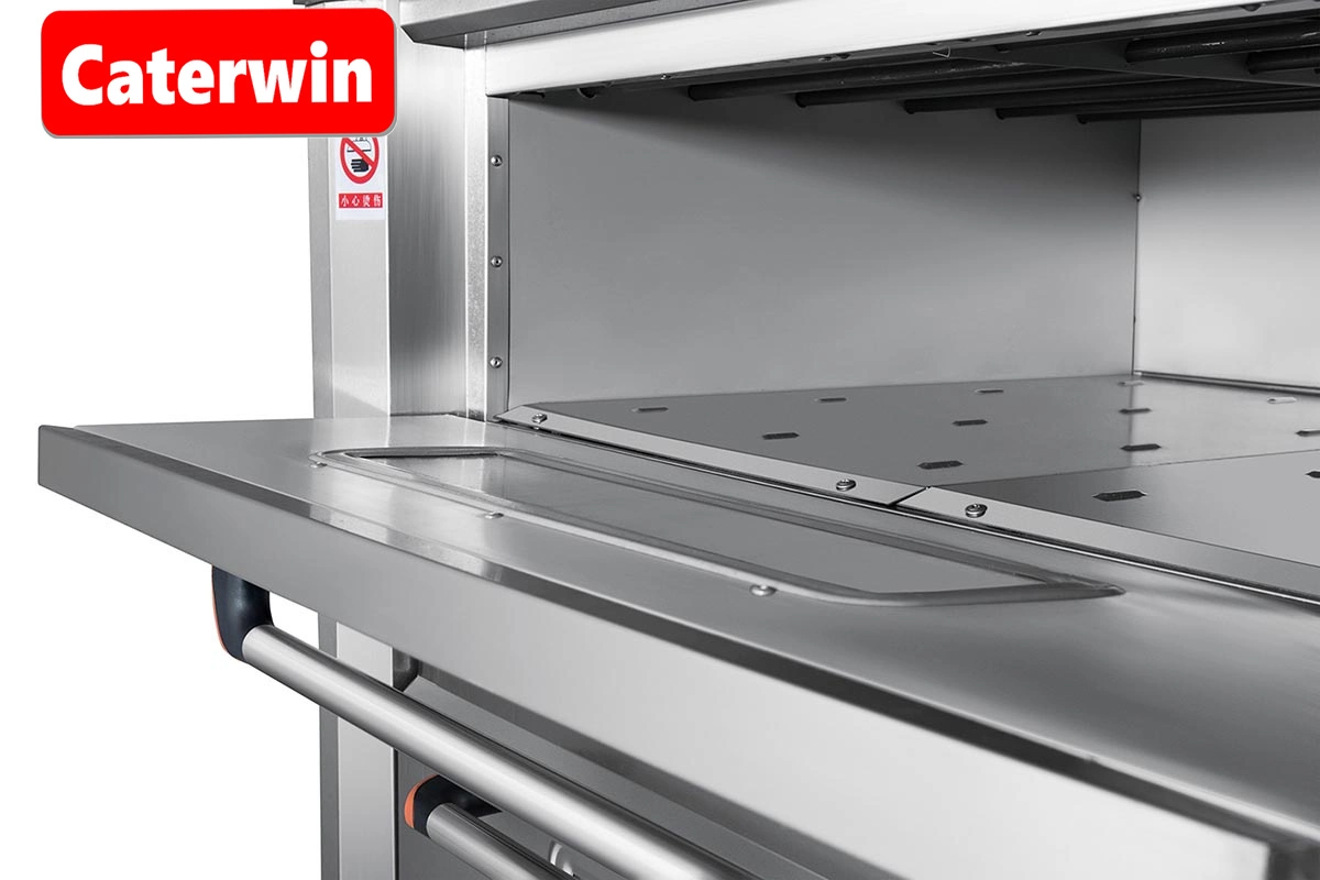 Caterwin Stainless Steel Food Baking Machine Electric Commercial Single Deck Ovens Pizza Oven