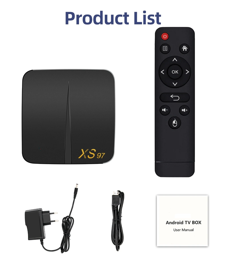 Nouveau la vente à prix concurrentiel fort signal Android TV Box Récepteur Numérique par Satellite TV Box 4K Remplacer Tx3 mini TV Box