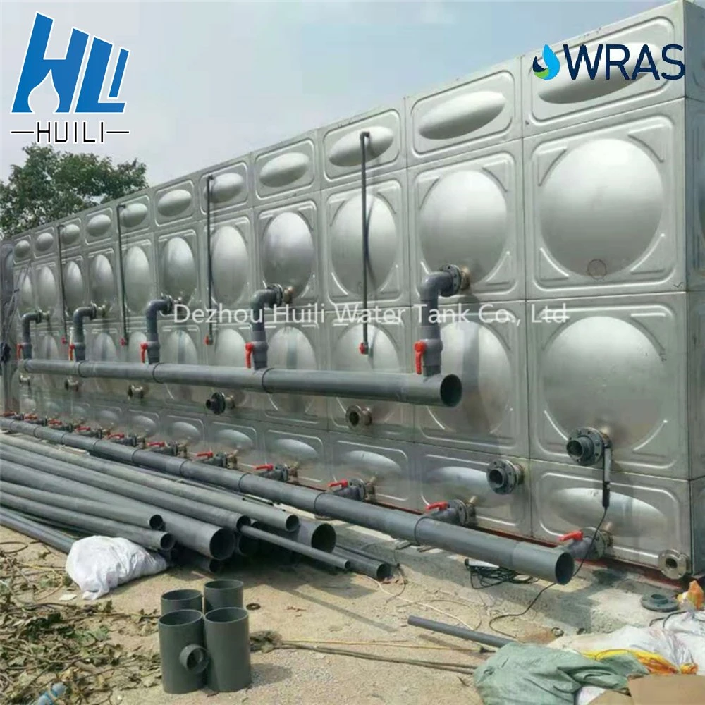 Cheap Price Fire Fighting Rainwater Sectional Welding Stainless Steel Tank in Malaysia Philippines India UAE Modular Water Tank