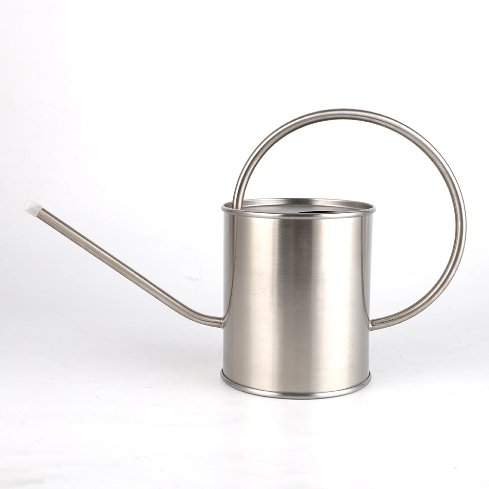 1.5L Metal Color Painting Long Spout Stainless Steel Watering Can