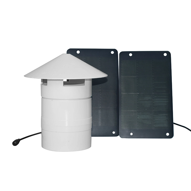 Plastic Material Solar Roof Exhaust Fan High Power Solar Powered Roof Ventilation Fan