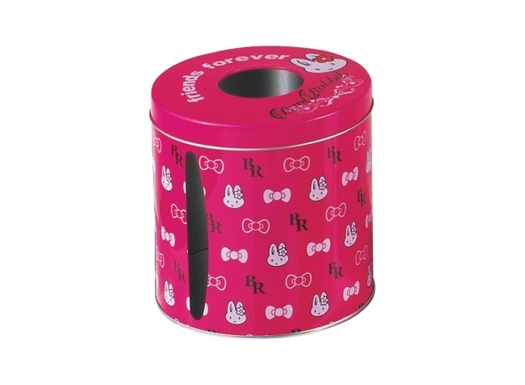 Factory Price Round Shape Tin Napkin Holder Metal Tissue Box Metal Tin Tissue Tin Box Metal Napkin Holder Tin Box