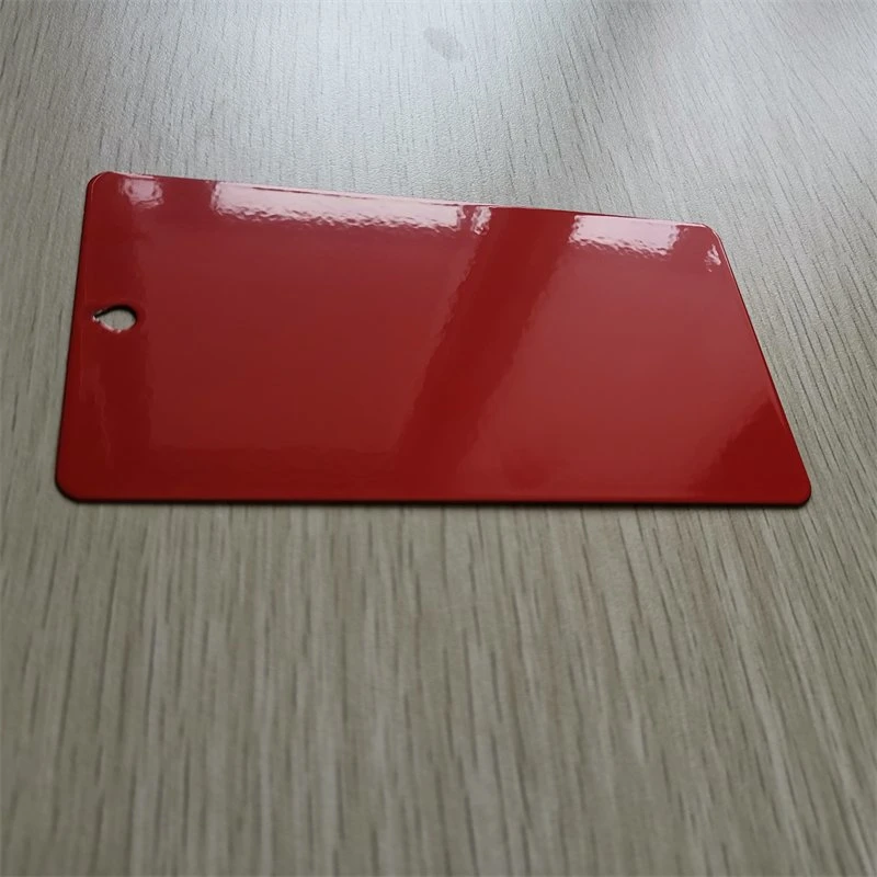 Ral 3028 Red Effect Coating Technology Metal Painting Polyester Powder Coating Paint