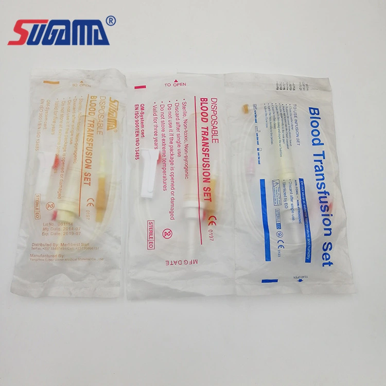 Wholesale Disposable Blood Transfusion Set with Filter Eo Sterile