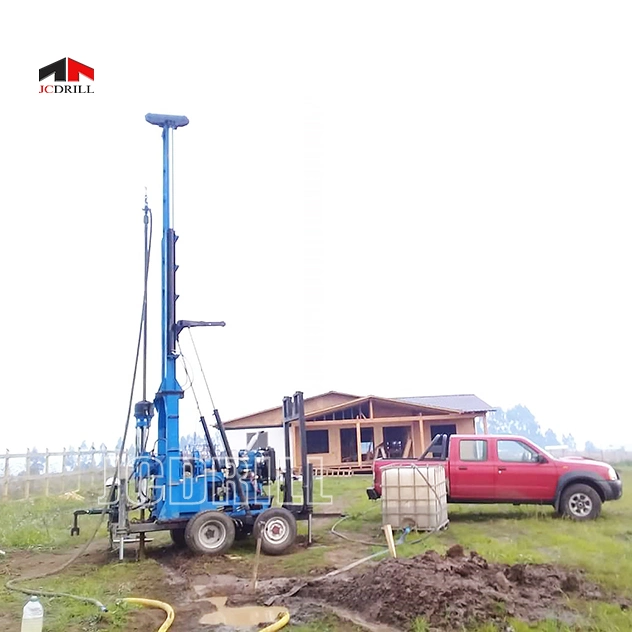 300/400/600m Portable Full Hydraulic Diamond Geological Soil Core Drilling Rig Machines