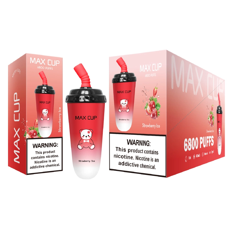 Comercio al por mayor I Vape Max Cup 6800 inhalaciones de pluma de Vape desechables Mini Copa Cigarrillo Electrónico Desechable