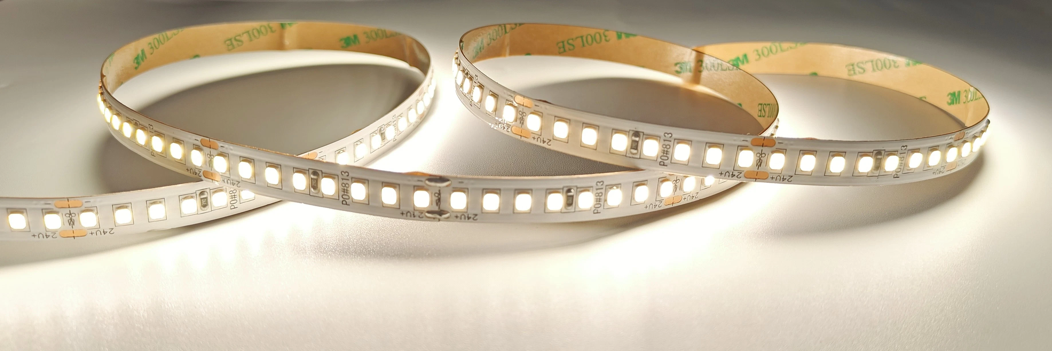 DC 24V 2835 128LEDs High Efficiency LED Strip Light Waterproof & Non-Waterproof LED Lighting