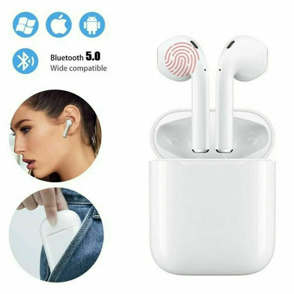 Hot Sale Tws I12 Cancelling Headphones Wholesale/Supplier Bluetooth Earphone Mobile Phone Accessories