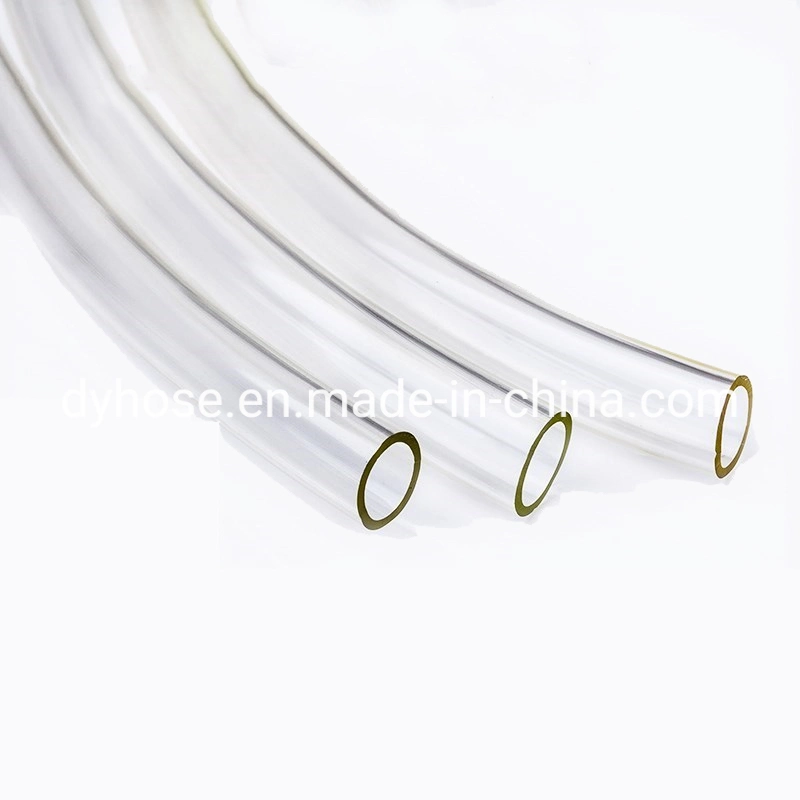 Flexible PVC klare einstufige Rohrleitung Kunststoff transparentes Wasser Schlauch Aus Vinyl