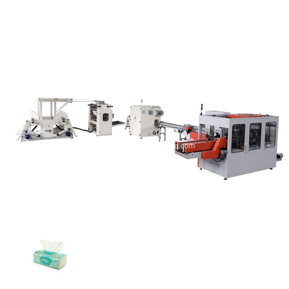 CE Automatic Facial Tissue Making Machine Production Line