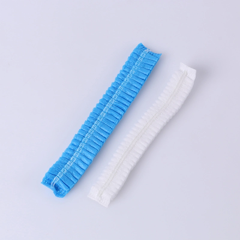 21 Inch Double Reinforcement Disposable Non Woven Clip Cap