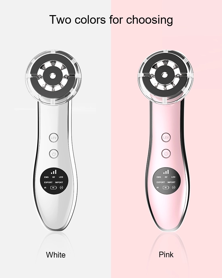 Home Face Beauty Care Device Skin Tightening Handheld RF EMS Beauty Tool