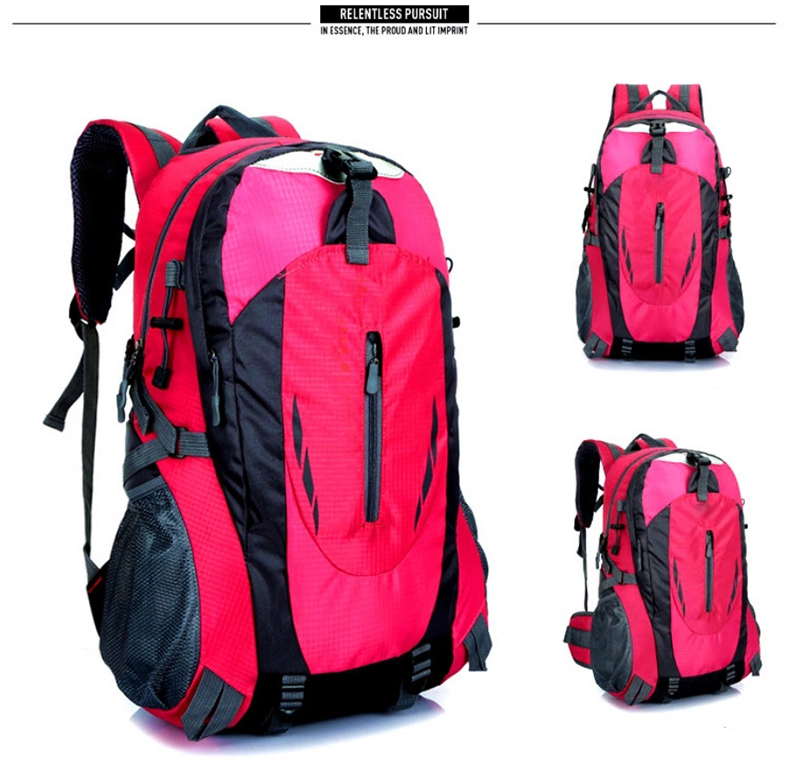 China Big Custom Carton 46*33*18cm Mochilas School Bags Camping Backpack with Good Service