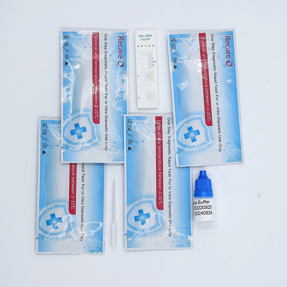 China OEM most accurate pf pan blood test rapid malaria