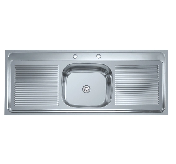 Single Bowl Double Drain Top Mount Sink. Wsd12050