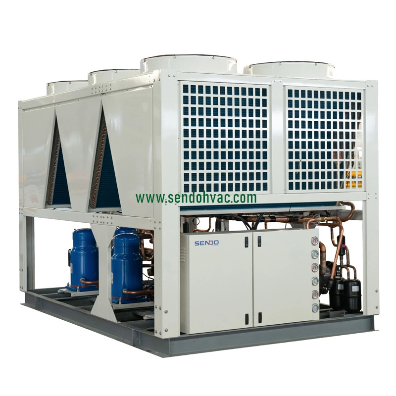 Industrial Air Conditioning Air-Cooled Modular Scroll Cooling/Heating Water Chiller System R410A