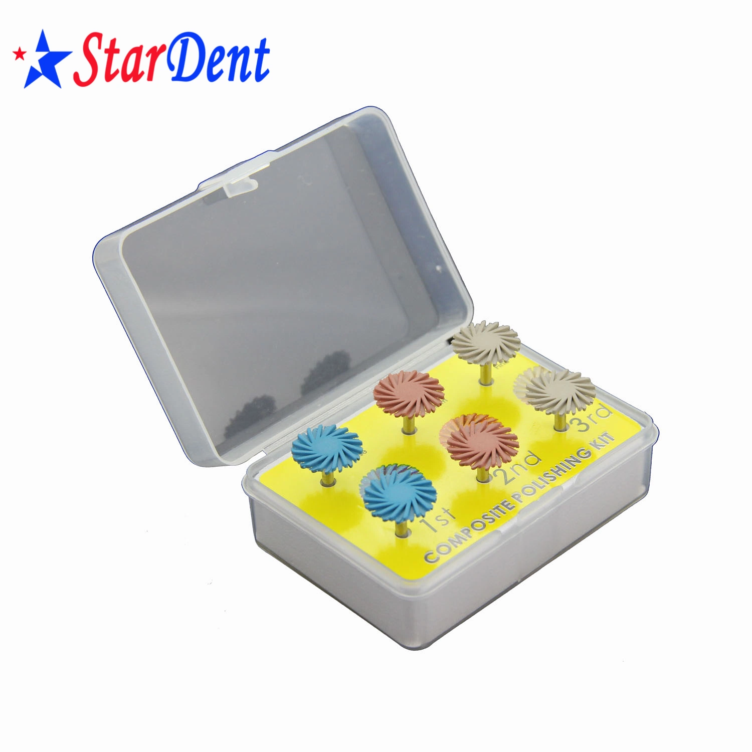 Dental Product Dental Composite Polisher Kit Ra/Three Colors