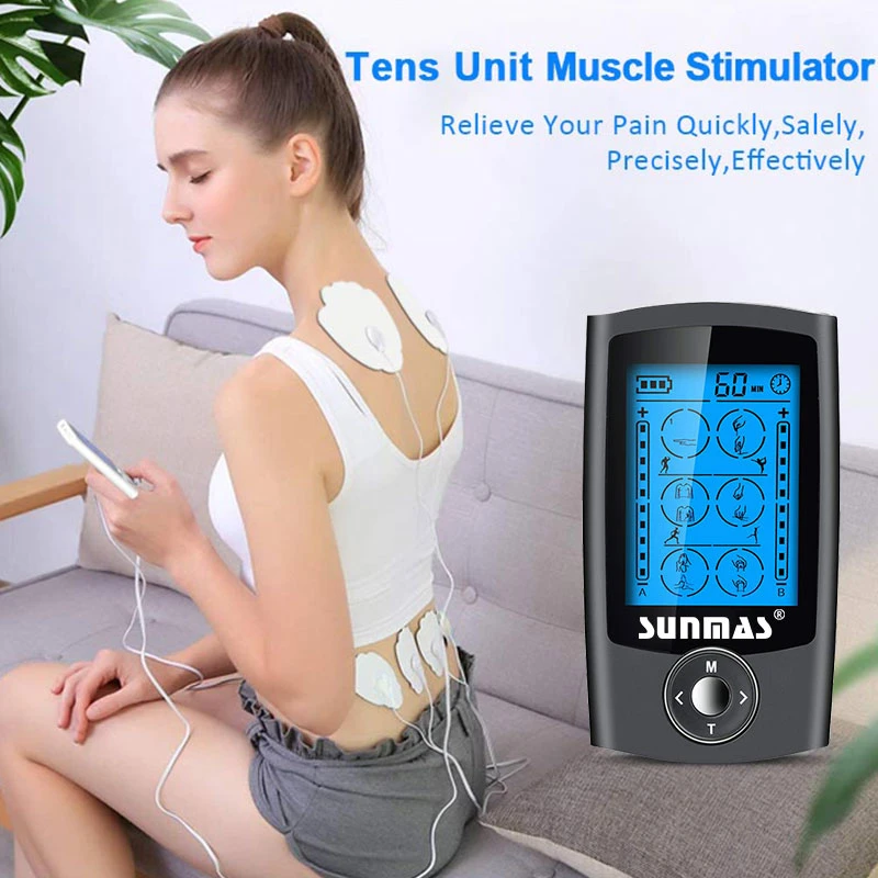 Smart Mini estimulación eléctrica estimulador muscular estimulador muscular Pulso electrónico estimulador muscular