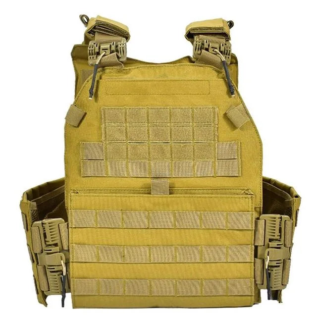 900d Polyester Tactical Molle Combat Jumpable Plate Carrier Bulletproofing Body Armor