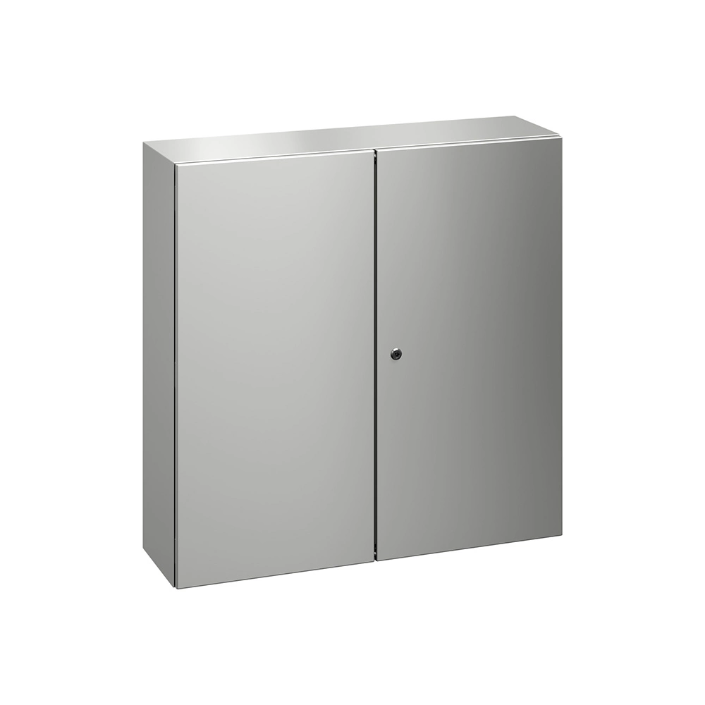 Single-Door Stainless Steel 19" Rack Cabinets Suitable Installation It Equipment