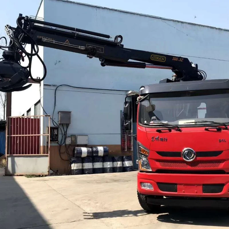 Capacité de levage max. de 2 tonne de haute performance Machine monté sur camion grue de levage