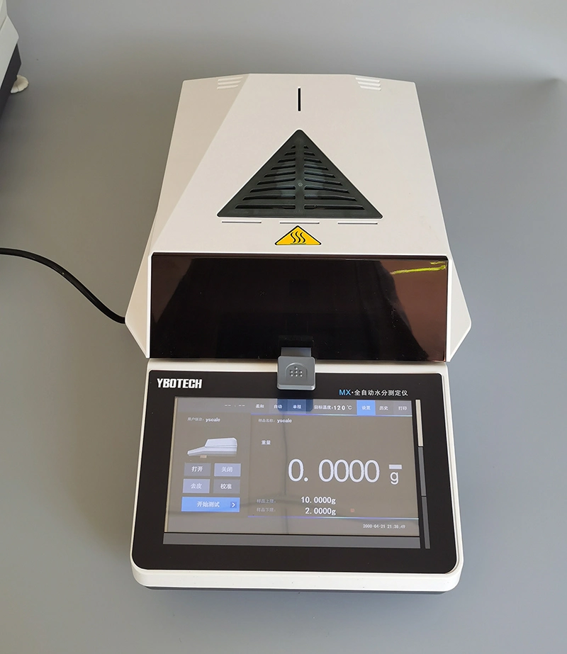 Analyseur d'humidité haute performance du capteur de force électromagnétique