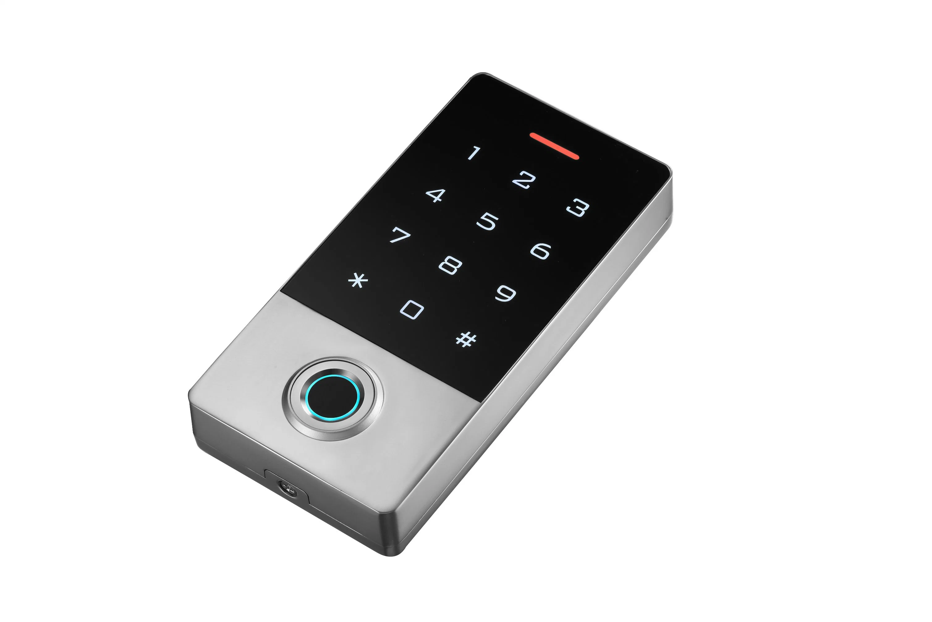 Intelligent Multi-Language Wiegand 26/34 Network Keypad RFID Card Biometric Fingerprint Door Access Control System with USB Port