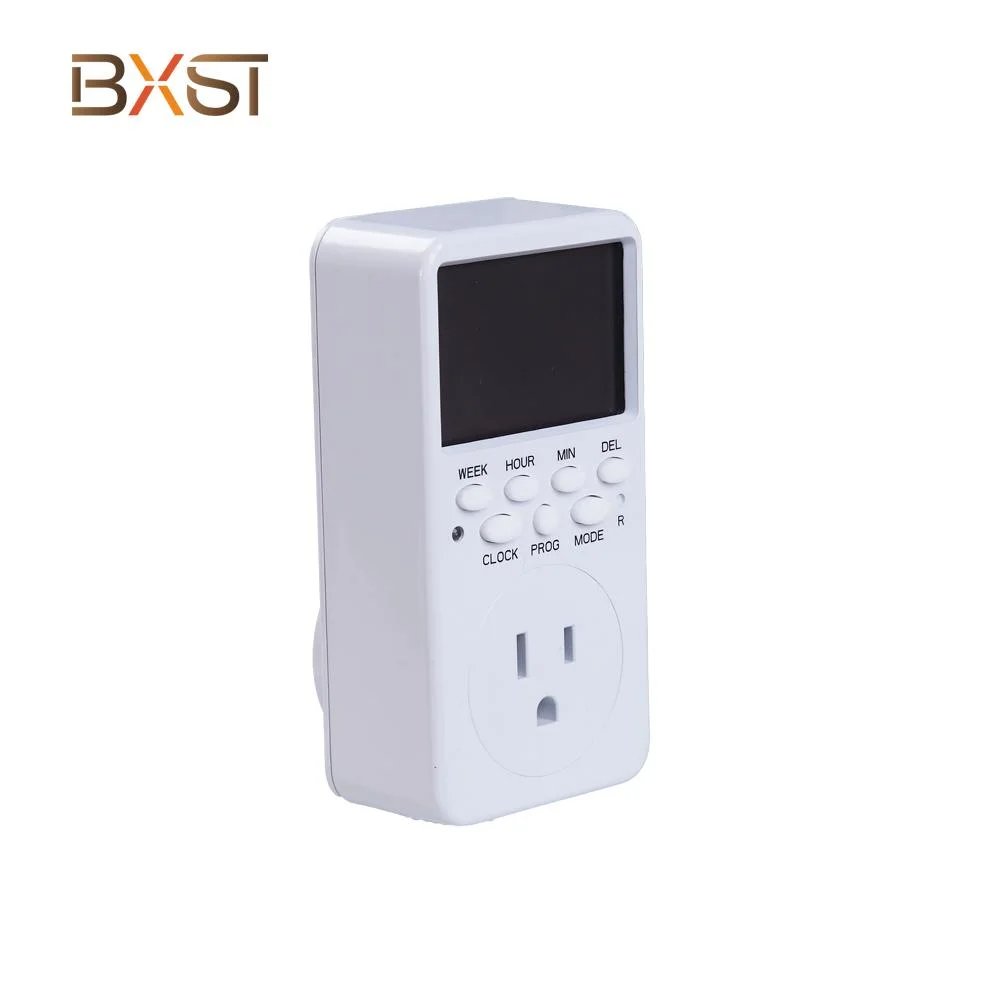 Bx-T064-EUA Programa ajustável de poupança de energia Mable Temporizador do interruptor digital