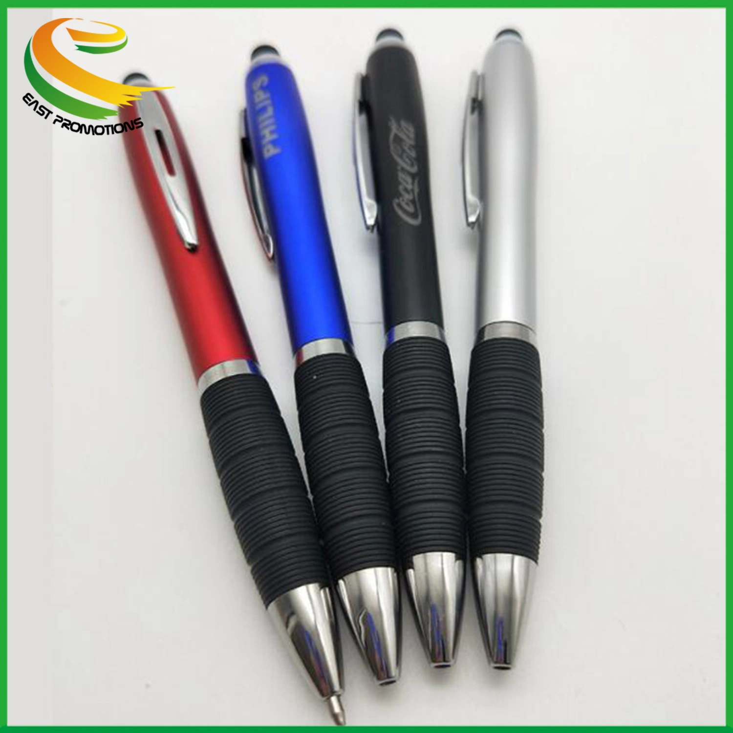 Custom LED Logo Light Ball Pens Stylus Touch Penfor Promotion Gifts