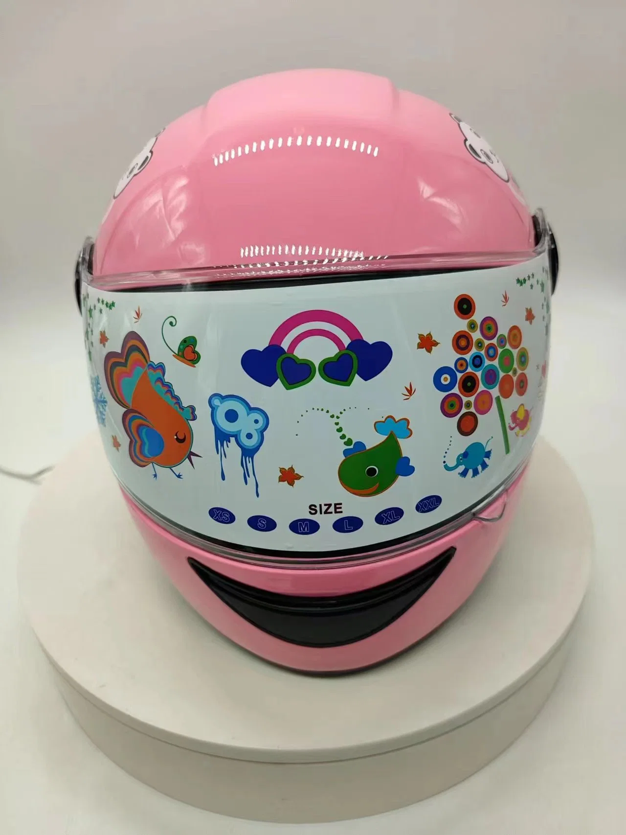 ABS Full Face Kids Helmets for Motorcycles, Scooters, Bicycles in DOT