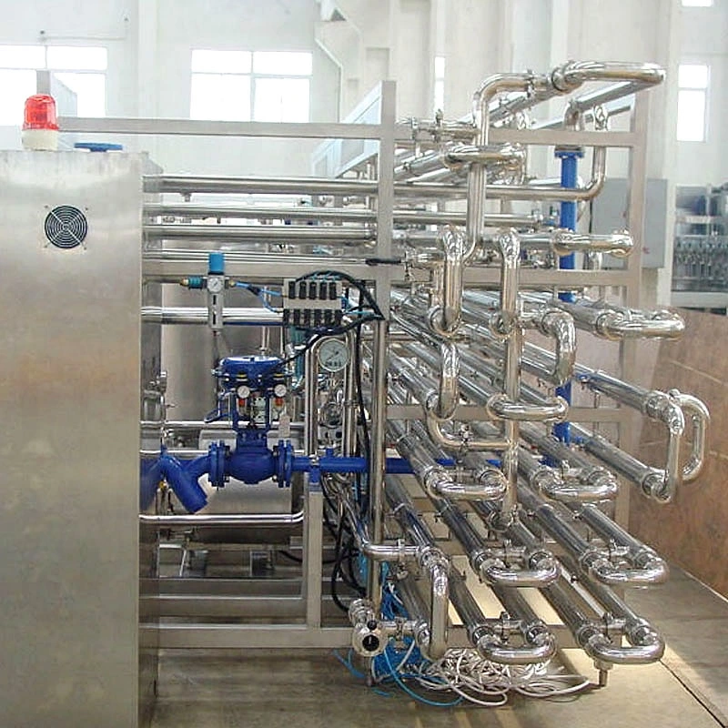 Full Automatic CIP cleaning and self sterilizing tubular uht juice sterilization machine