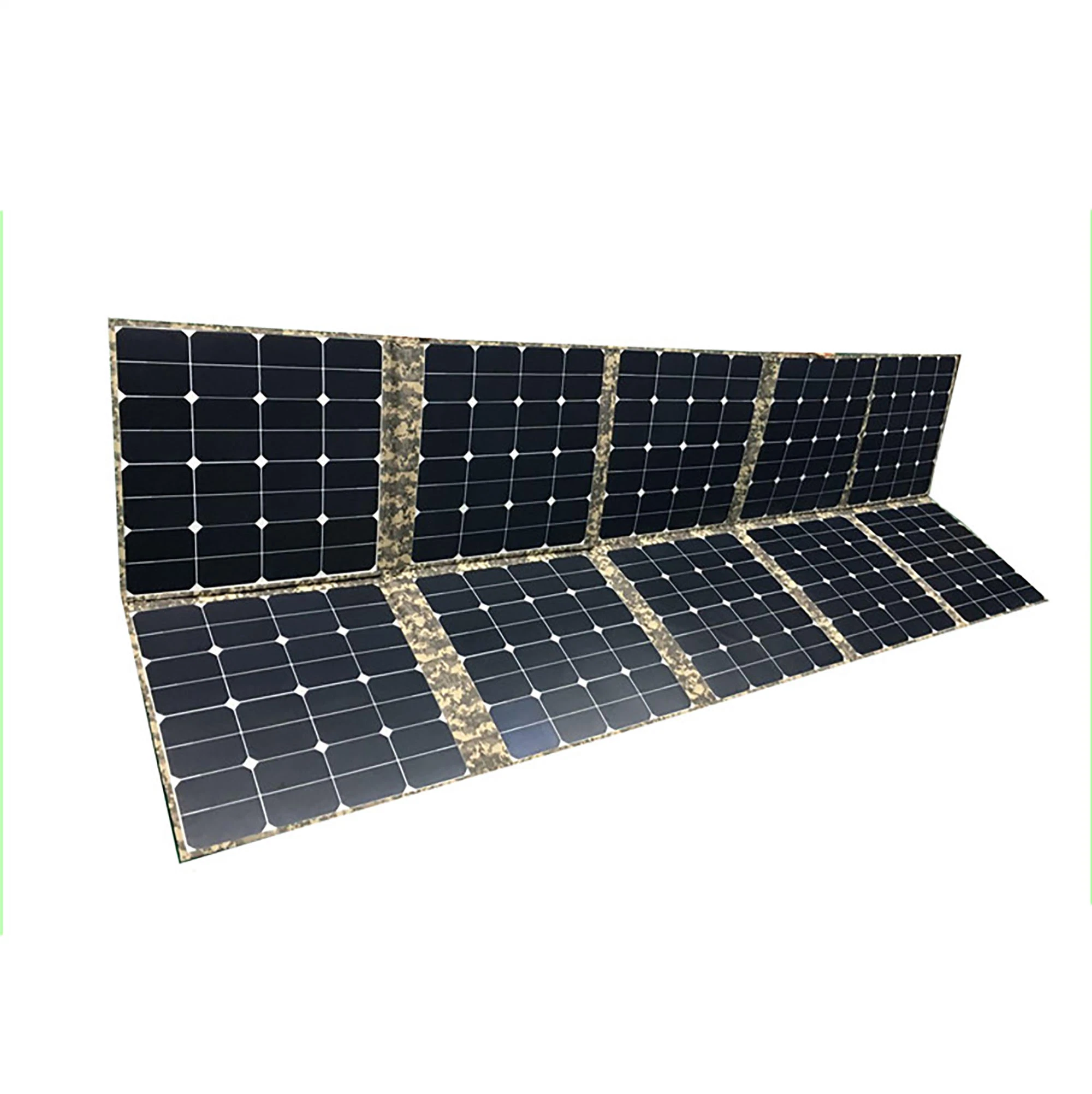 Portable Sunpower Monocrystalline Folding Solar Panel and Battery Kit